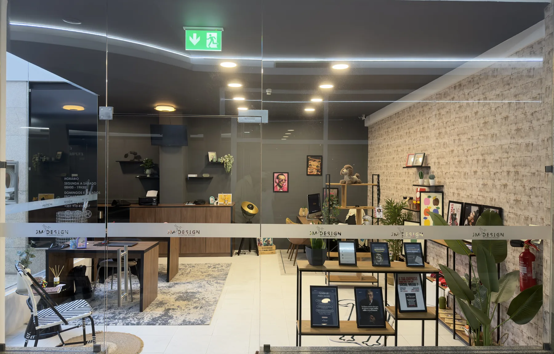 Espaço da JM Design em Paços de Ferreira